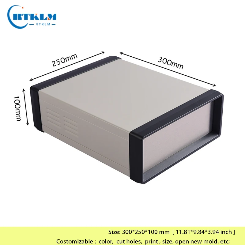 Iron electronics project Enclosure DIY Metal Junction Box Big Distribution Box Custom Iron Connection Box300*250*100mm
Iron electronics project Enclosure DIY Metal Junction Box Big Distribution Box Custom Iron Connection Box300*250*100mm