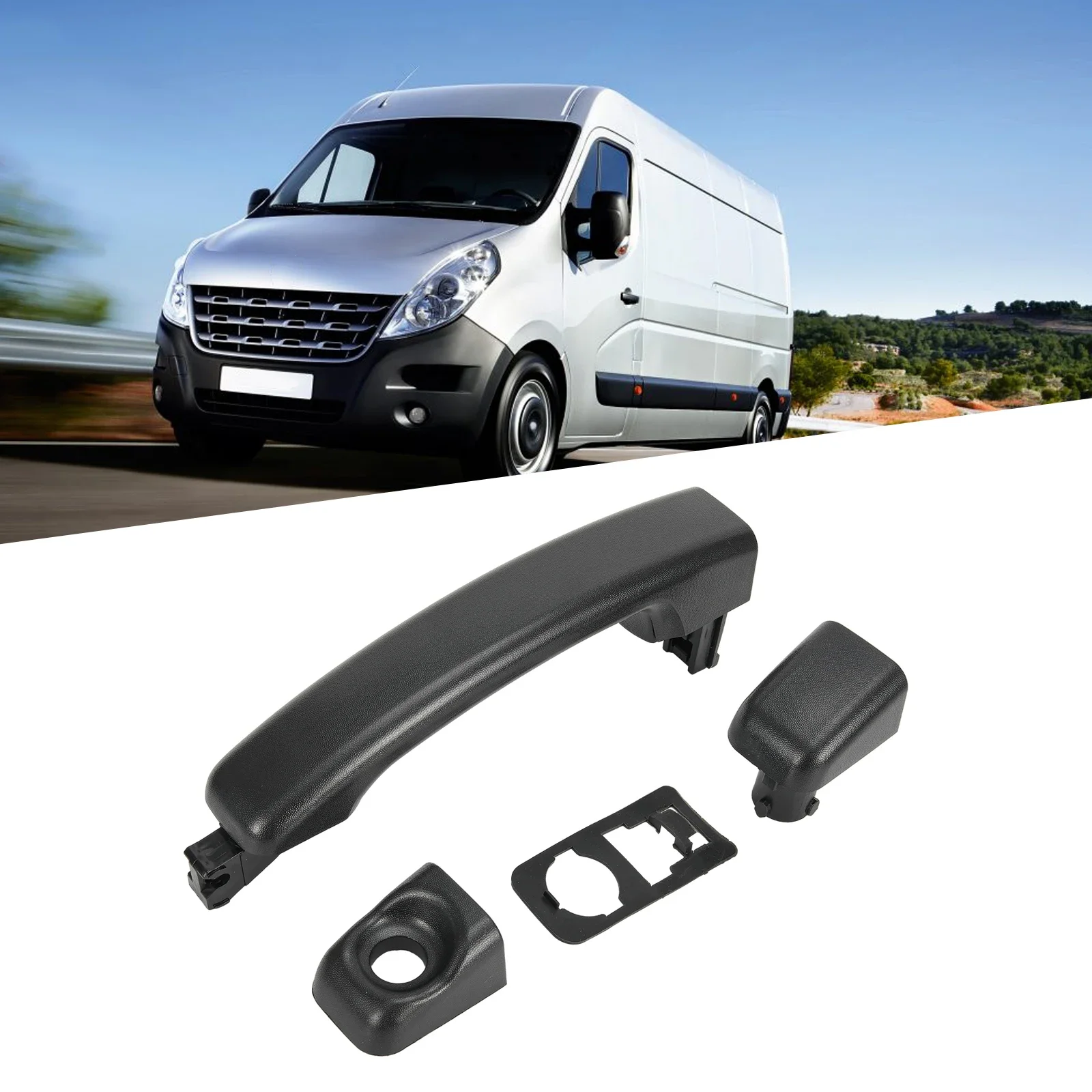 Exterior Sliding Door Handle Rear Left Replacement 1 Pcs 806073022R For Vauxhall Movano Brand New For Master
Exterior Sliding Door Handle Rear Left Replacement 1 Pcs 806073022R For Vauxhall Movano Brand New For Master