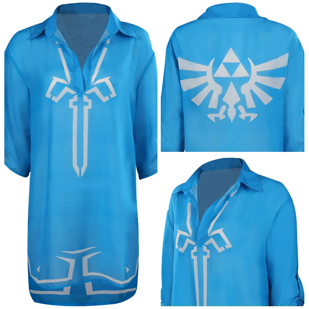 Link Cosplay Costume Beach Shirt Blouse Swimsuit Kimono Bohemian Floral Print Loose Casual Top Outfits Halloween Carnival Suit
Link Cosplay Costume Beach Shirt Blouse Swimsuit Kimono Bohemian Floral Print Loose Casual Top Outfits Halloween Carnival Suit