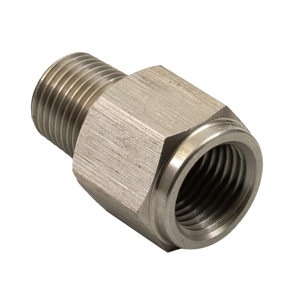 Oil Pressure Gauge Adapter 1/8" NPT Male To M10*1.0 Female TQNPTSS-1/8-M10x1.0F Stainless Steel Machined Parts Accessories
Oil Pressure Gauge Adapter 1/8" NPT Male To M10*1.0 Female TQNPTSS-1/8-M10x1.0F Stainless Steel Machined Parts Accessories