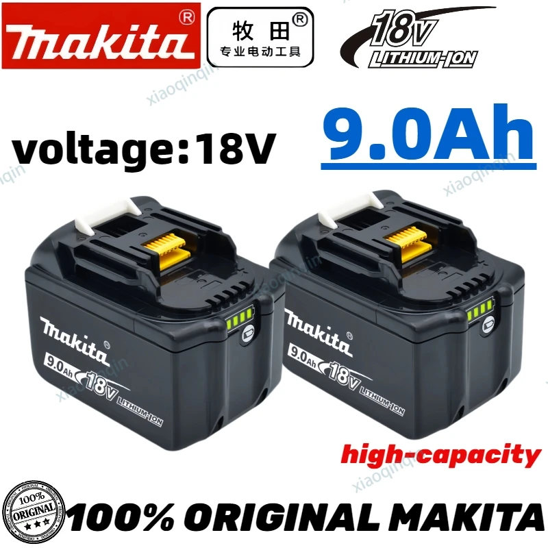 Сертифицированная 3C аккумуляторная литий-ионная батарея 9Ah/6Ah/5Ah Makita 18V BL1860B BL1850 BL1815 BL1830 для шуруповерта Makita 18V e-drill
Сертифицированная 3C аккумуляторная литий-ионная батарея 9Ah/6Ah/5Ah Makita 18V BL1860B BL1850 BL1815 BL1830 для шуруповерта Makita 18V e-drill