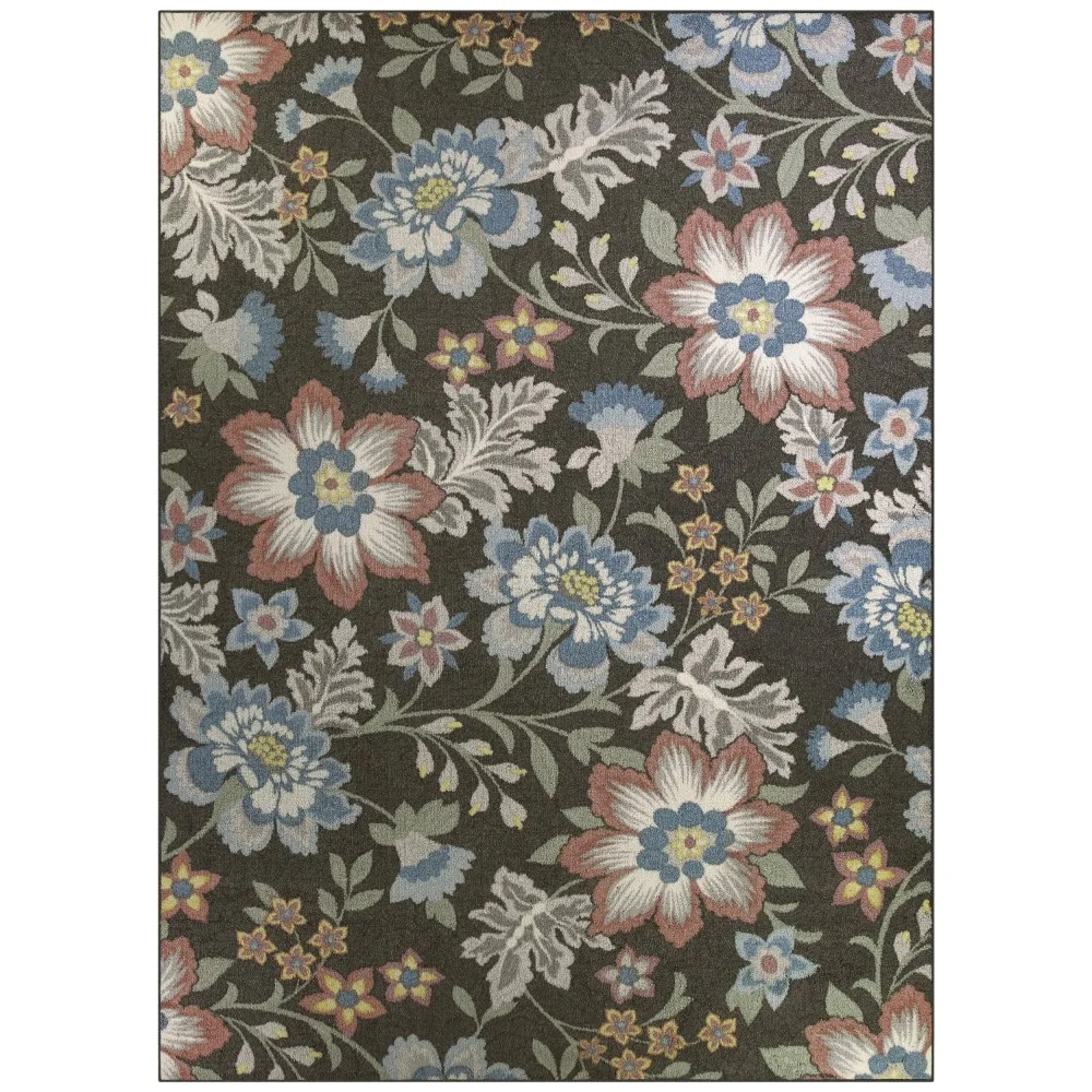 Carpet Farmhouse Oversized Floral Gray Indoor Living Room Area Carpet, 7 'x 10' Carpet
Carpet Farmhouse Oversized Floral Gray Indoor Living Room Area Carpet, 7 'x 10' Carpet