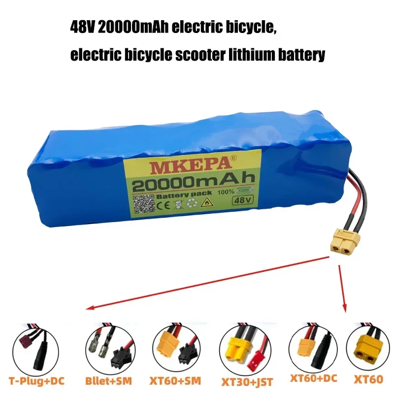 13S3P 48V 20Ah 40A Lithium Battery Pack 250W-750W with BMS for 54.6V E-bike Electric Bicycle Scooter Balanced charging,charger
13S3P 48V 20Ah 40A Lithium Battery Pack 250W-750W with BMS for 54.6V E-bike Electric Bicycle Scooter Balanced charging,charger