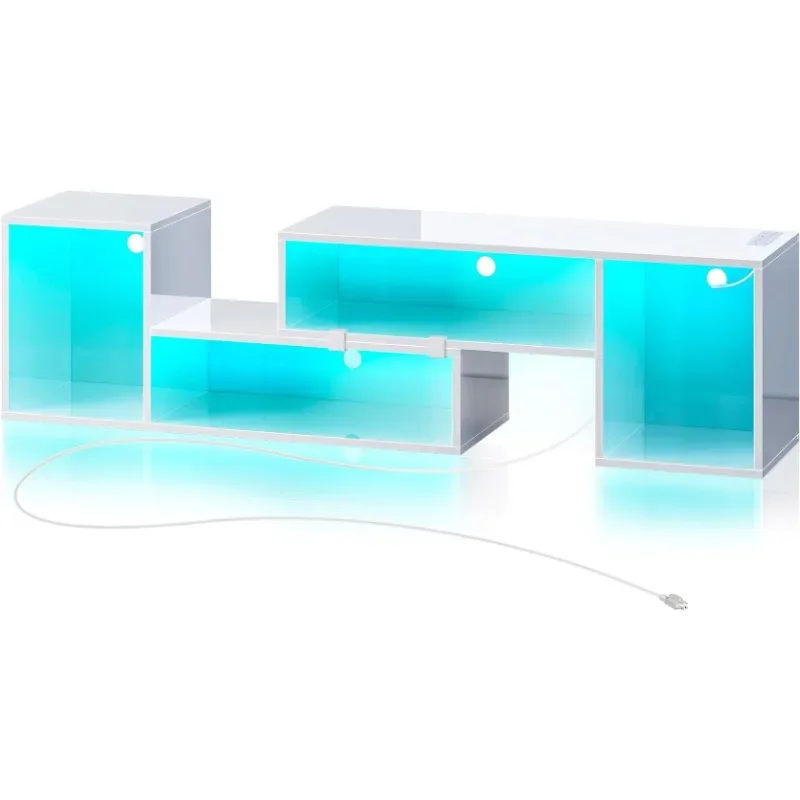 Deformable TV Stand with LED Strip & Power Outlets, Modern Entertainment Center for 45/50/55/60/65/70 You're Worth It
Deformable TV Stand with LED Strip & Power Outlets, Modern Entertainment Center for 45/50/55/60/65/70 You're Worth It