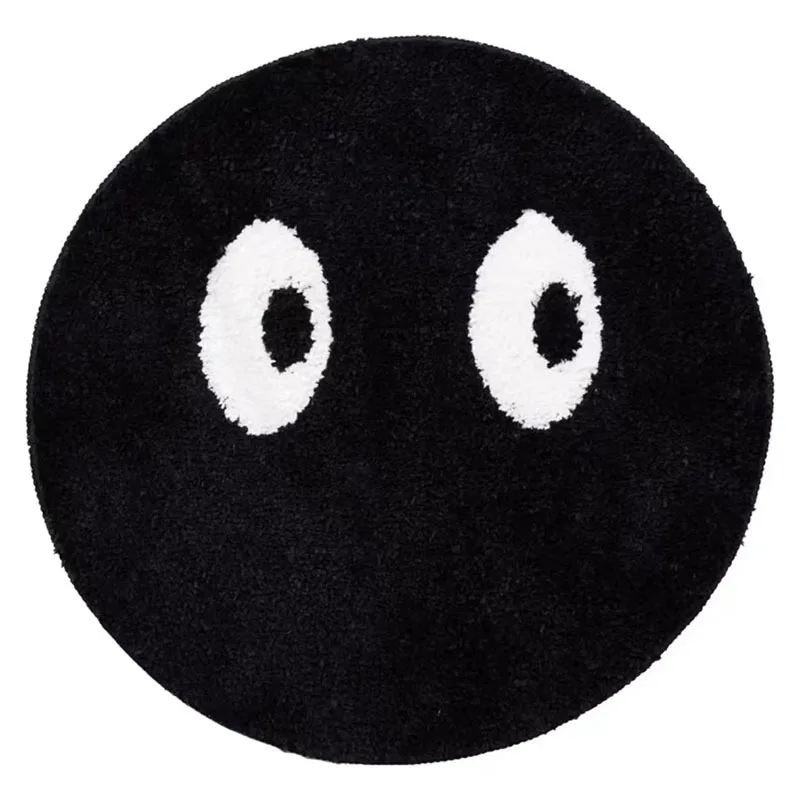 Creative Little Black Face Round Pile Carpet Soft Household Living Room Bedroom Bedside Rug Dressing Table Anti-slip Mat Kawaii
Creative Little Black Face Round Pile Carpet Soft Household Living Room Bedroom Bedside Rug Dressing Table Anti-slip Mat Kawaii
