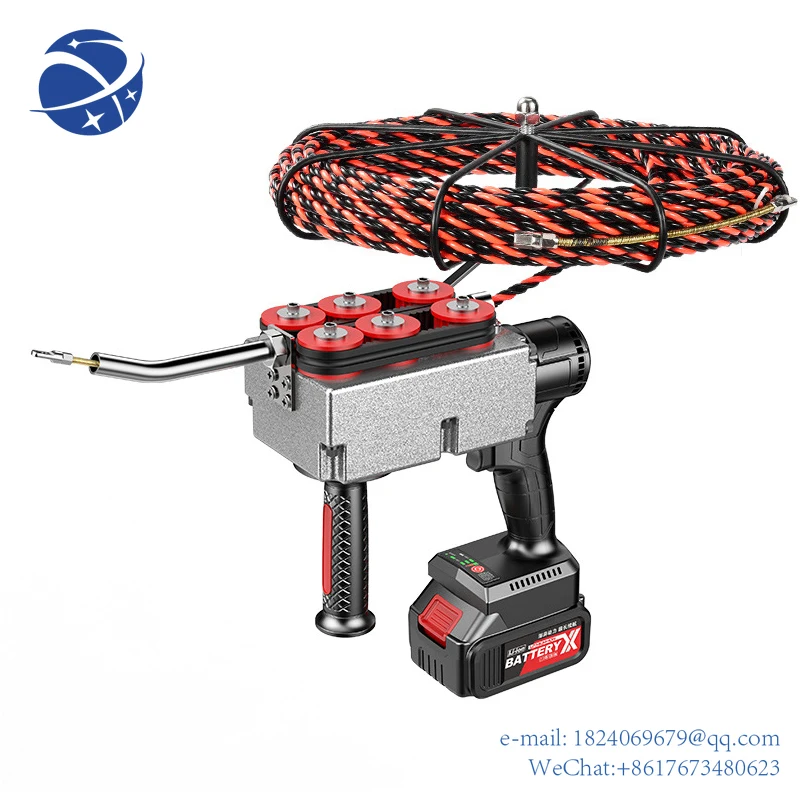 Yun YiBrushless lithium electric threading machine Electric wire puller Pipe decoration Communication cable laying machine
Yun YiBrushless lithium electric threading machine Electric wire puller Pipe decoration Communication cable laying machine