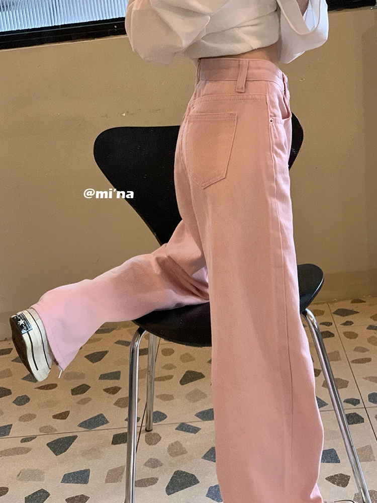 Pink Streetwear Vintage Straight Loose Jean Pants Summer Womans Jeans High Waist Wide Leg Denim Trouser Baggy Chic Design Ladies
Pink Streetwear Vintage Straight Loose Jean Pants Summer Womans Jeans High Waist Wide Leg Denim Trouser Baggy Chic Design Ladies