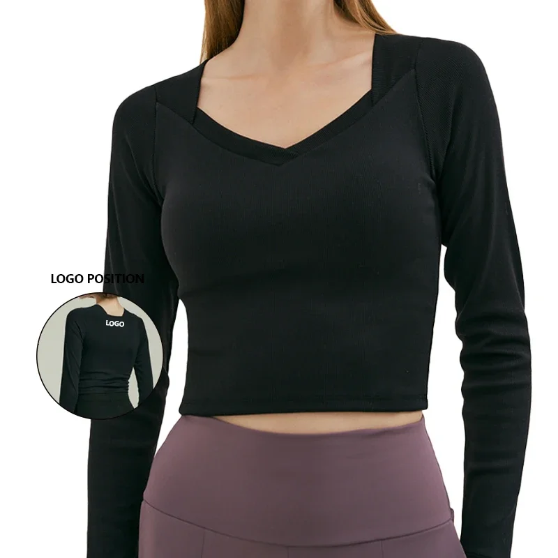 2023 New Shirts For Women Yoga Long Sleeve T-shirt Undershirt Slim V-neck Simple Solid Color Sports Fitness Clothes
2023 New Shirts For Women Yoga Long Sleeve T-shirt Undershirt Slim V-neck Simple Solid Color Sports Fitness Clothes