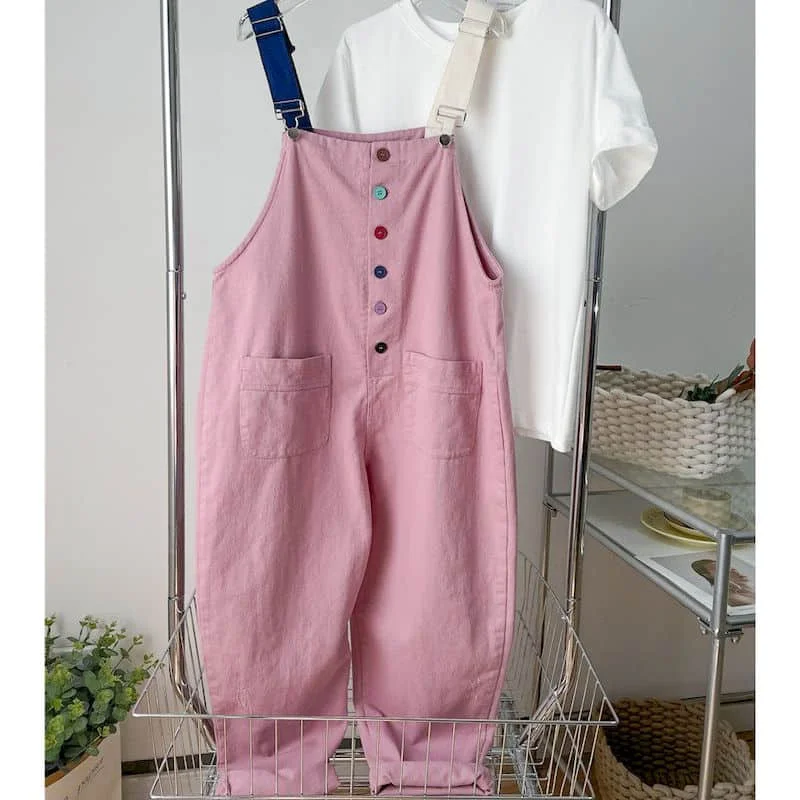 Cotton Jumpsuits Women New Summer Loose Oversized Playsuits Casual Solid Pocket Vintage One Piece Outfit Women Straight Pants
Cotton Jumpsuits Women New Summer Loose Oversized Playsuits Casual Solid Pocket Vintage One Piece Outfit Women Straight Pants
