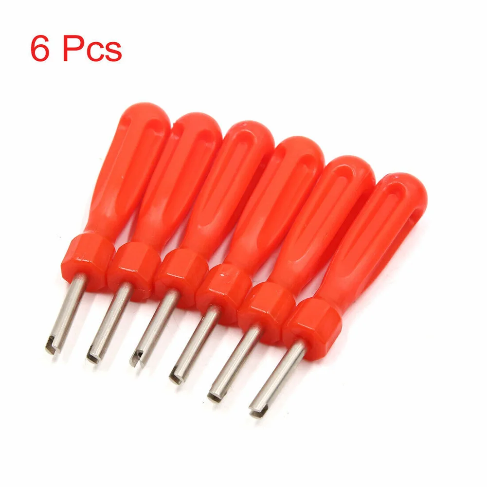 6pcs Valve Core Remover Car Truck Bike Tire Repair Install Tool Screwdriver Valve Stem Core Remover Corrosion Resistant Plating
6pcs Valve Core Remover Car Truck Bike Tire Repair Install Tool Screwdriver Valve Stem Core Remover Corrosion Resistant Plating