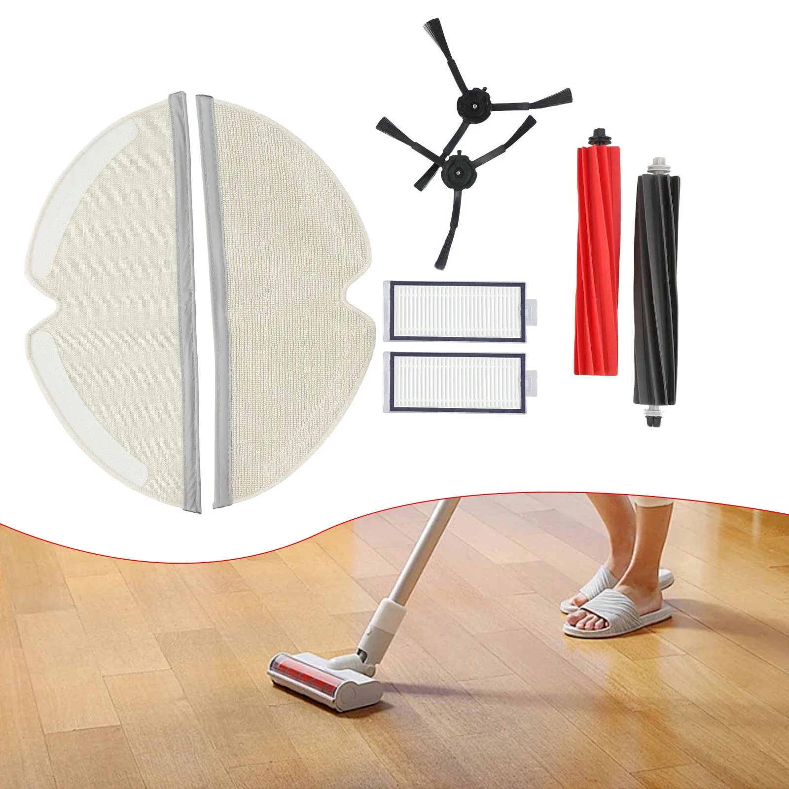 Replacement Parts Kit For Robo Rock Q8 MAX MAX Plus Robot Vacuum Cleaner Improved Cleaning Power Fresher Indoor Air
Replacement Parts Kit For Robo Rock Q8 MAX MAX Plus Robot Vacuum Cleaner Improved Cleaning Power Fresher Indoor Air
