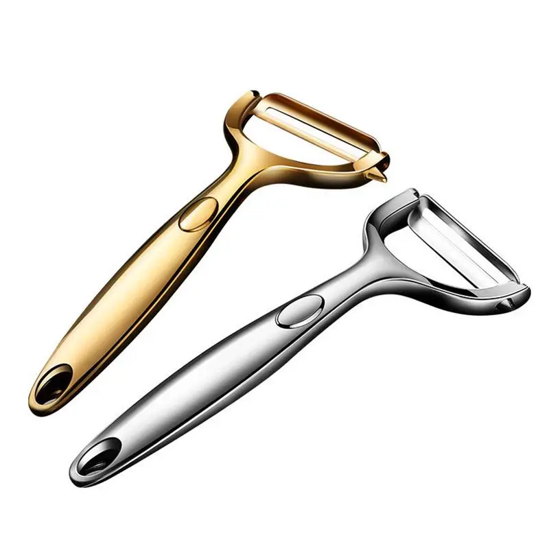 Stainless Steel Hangable Fruit Peeler Y-Shaped Potato Peelers Vegetable Cutter Peeler Multi-function Salad Fruit Peeler tool
Stainless Steel Hangable Fruit Peeler Y-Shaped Potato Peelers Vegetable Cutter Peeler Multi-function Salad Fruit Peeler tool