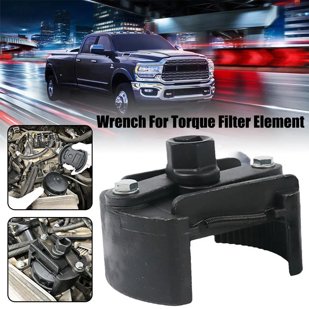 

Torque Filter Element Wrench Tool Oil Grid Wrench U-type Wrench And Adjustable Reverse Claw Positive Heavy Two X6D0