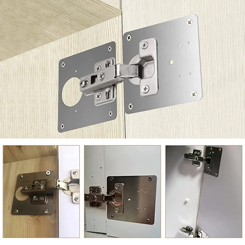 10Pcs Cabinet Hinge Repair Plate Resistant Stainless Steel Furniture Mounted Plate Cabinet Door Hinges Hinges Repair Mount Tool
10Pcs Cabinet Hinge Repair Plate Resistant Stainless Steel Furniture Mounted Plate Cabinet Door Hinges Hinges Repair Mount Tool
