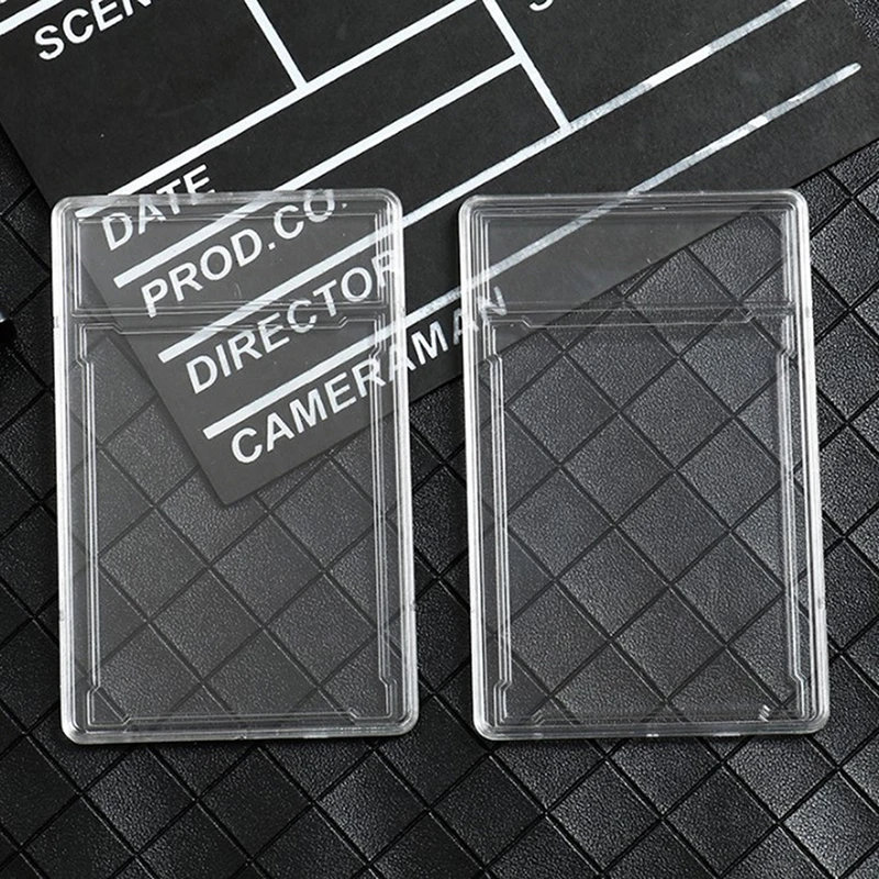 1 шт. 90x65 мм акриловые большие игровые карты Star PSA, карточки для торговых карт, держатели, коробка для идентификации, игральные карты, пластиковая плита
1 шт. 90x65 мм акриловые большие игровые карты Star PSA, карточки для торговых карт, держатели, коробка для идентификации, игральные карты, пластиковая плита