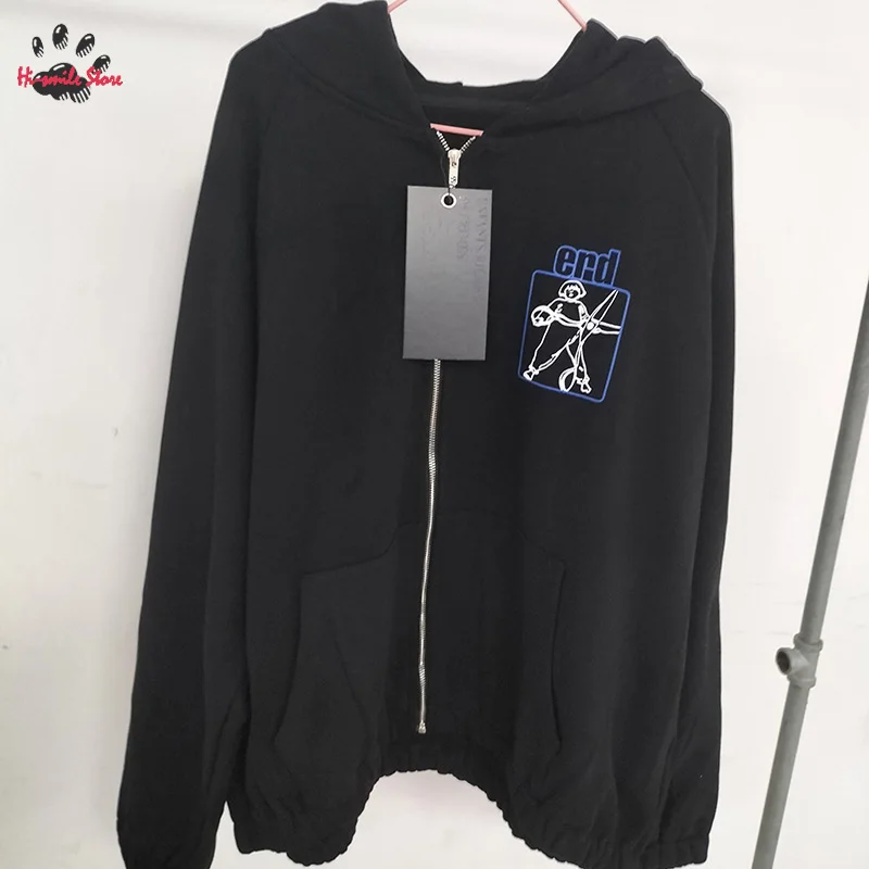 Top Quality ERD Hoodies Men Woman 1:1 Oversize Streetwear Fashion Black Hooded Pullovers Zip Coat Autumn Winter
Top Quality ERD Hoodies Men Woman 1:1 Oversize Streetwear Fashion Black Hooded Pullovers Zip Coat Autumn Winter