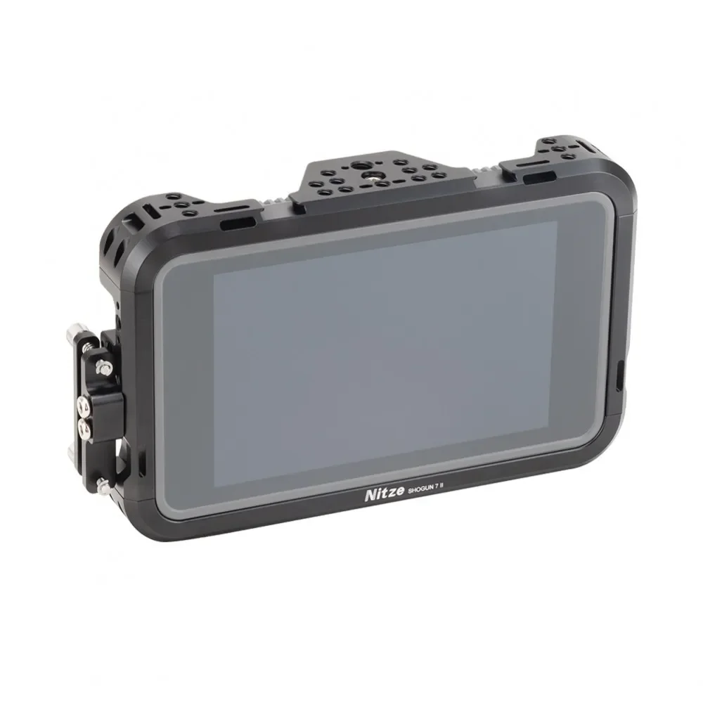 NITZE TP-SHOGUN 7-II 7 MONITOR CAGE FOR ATOMOS SHOGUN 7 WITH HDMI-compatible CABLE CLAMP
NITZE TP-SHOGUN 7-II 7 MONITOR CAGE FOR ATOMOS SHOGUN 7 WITH HDMI-compatible CABLE CLAMP