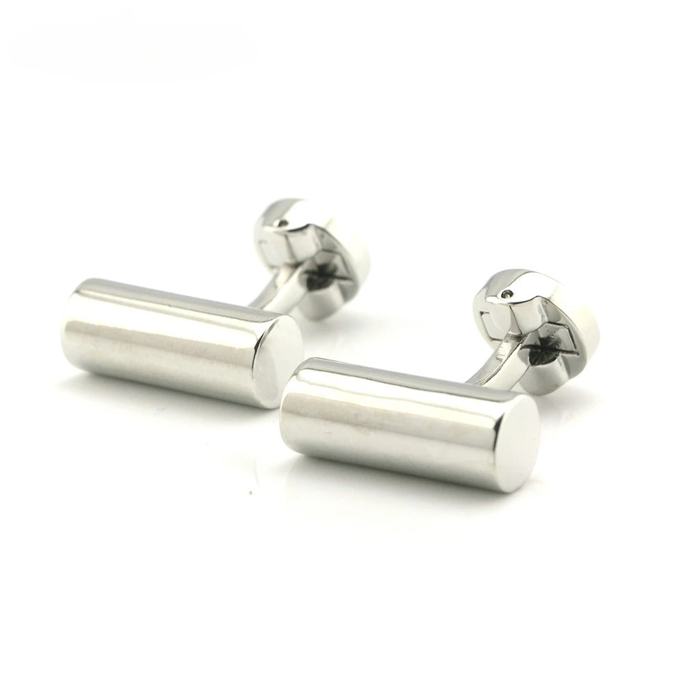 

Cylindrical Men's Business Cufflinks Simple and Casual French Shirt Buttons Friend Gifts Party Clothes Jewelry Accessories