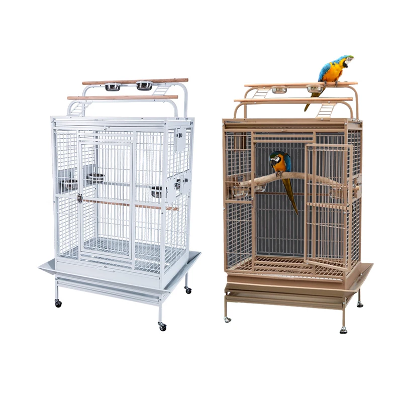 Large Parrot Cage Metal Steel Strong Bird Playing Top Parrot Lovebird Breeding Stand Big
Large Parrot Cage Metal Steel Strong Bird Playing Top Parrot Lovebird Breeding Stand Big