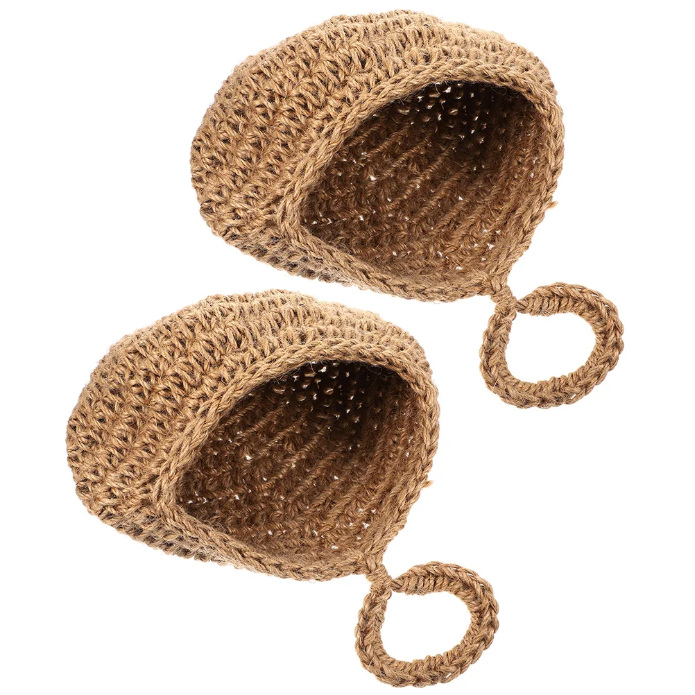 2 Pcs Manual Fruit Hanging Basket Boho Decor Veggie Keeper Rope Baskets for Kitchen
2 Pcs Manual Fruit Hanging Basket Boho Decor Veggie Keeper Rope Baskets for Kitchen