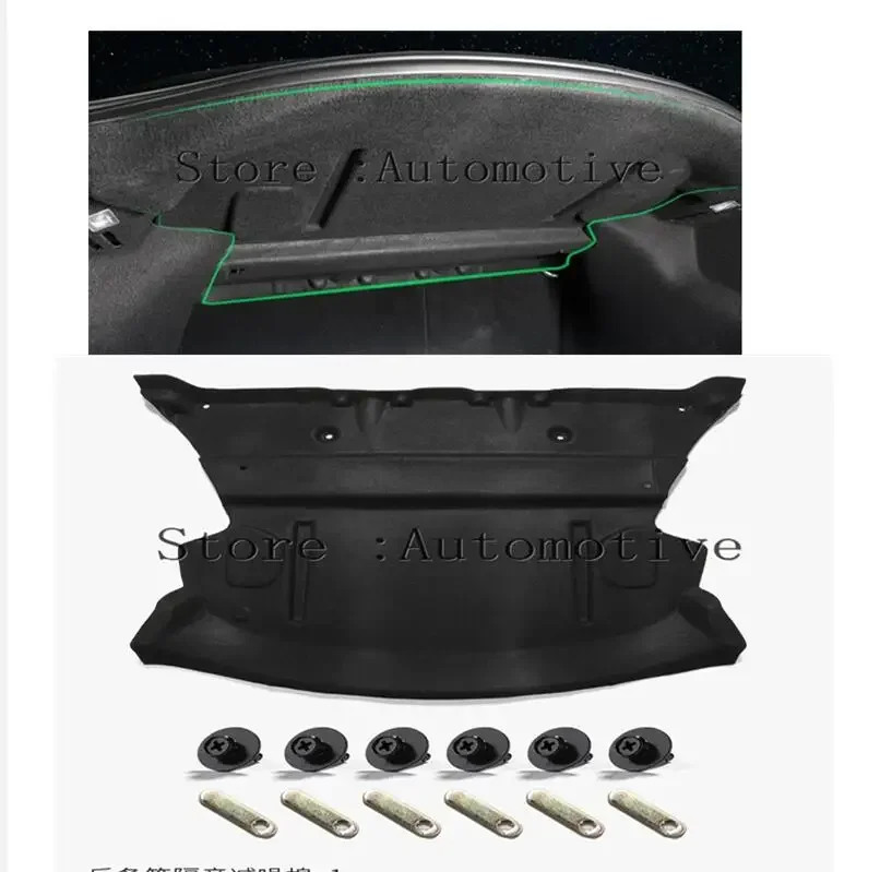 Car Rear Trunk Soundproof Cotton Mat Sound Proof Deadening Protective Cover Sticker For Tesla Model 3 2017 2018 2019 2020 2021
Car Rear Trunk Soundproof Cotton Mat Sound Proof Deadening Protective Cover Sticker For Tesla Model 3 2017 2018 2019 2020 2021