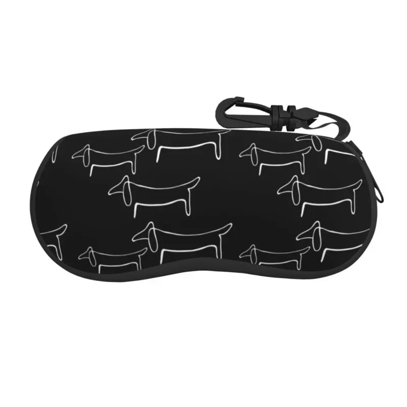 

Неопреновые солнцезащитные очки Picasso Wiener Dog Dachshund, металлическая молния, колбаса, барсука, очки для собак, защитная коробка для очков