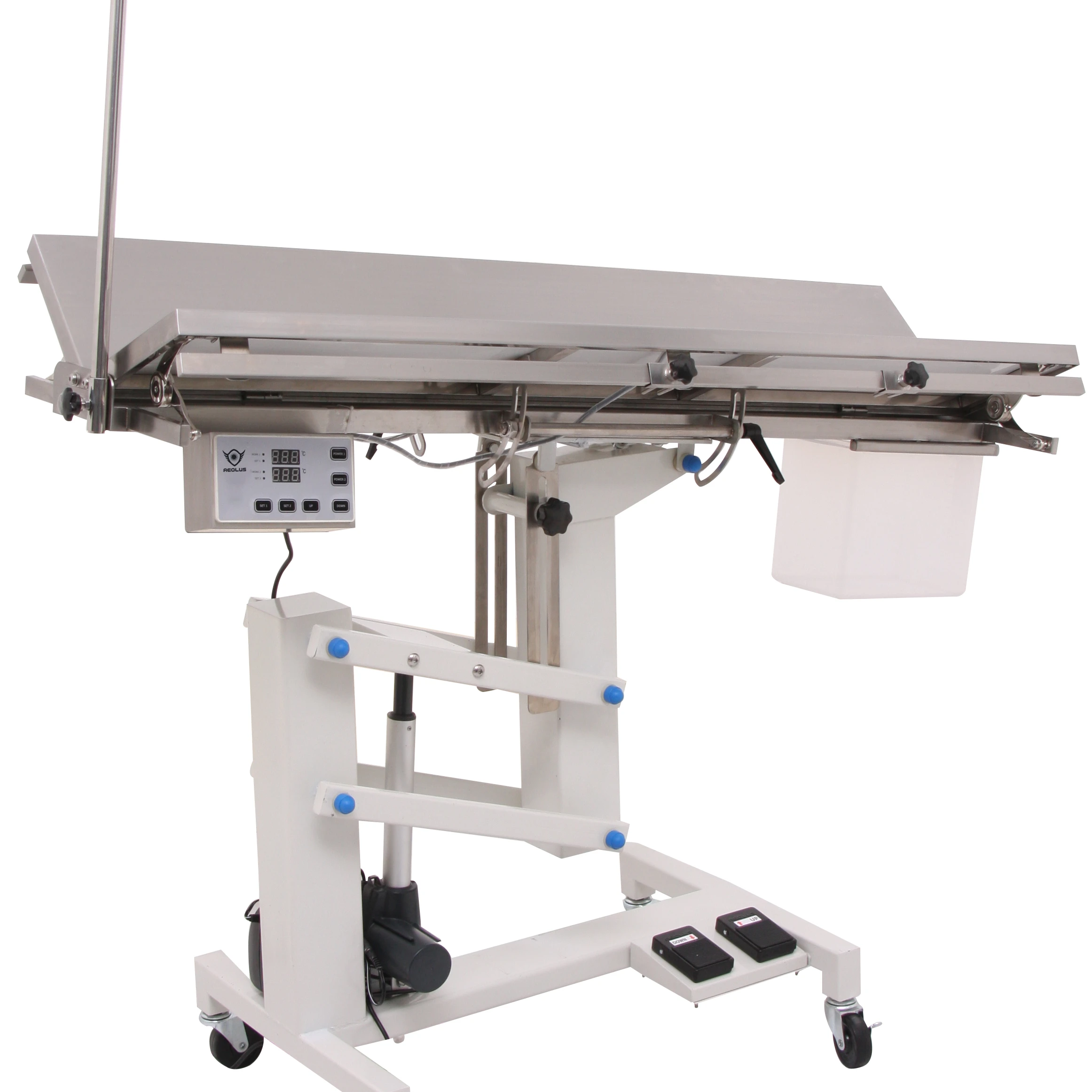 

HF-828H V-top Operation Table With Heating Panel Electric VET Operating Table Steel Veterinary Medical Equipment