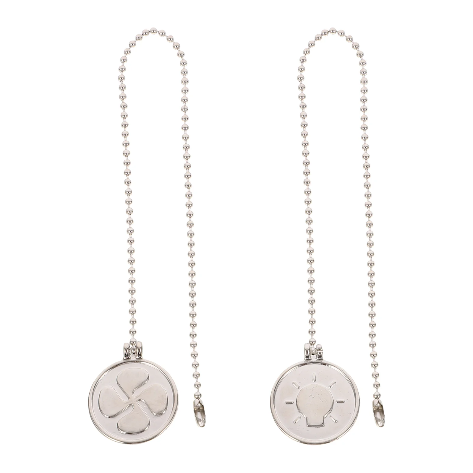 2 Pcs Hanging Ceiling Fan Lighting Zipper Chain Chains for Fans and Lights Metal Pull
2 Pcs Hanging Ceiling Fan Lighting Zipper Chain Chains for Fans and Lights Metal Pull