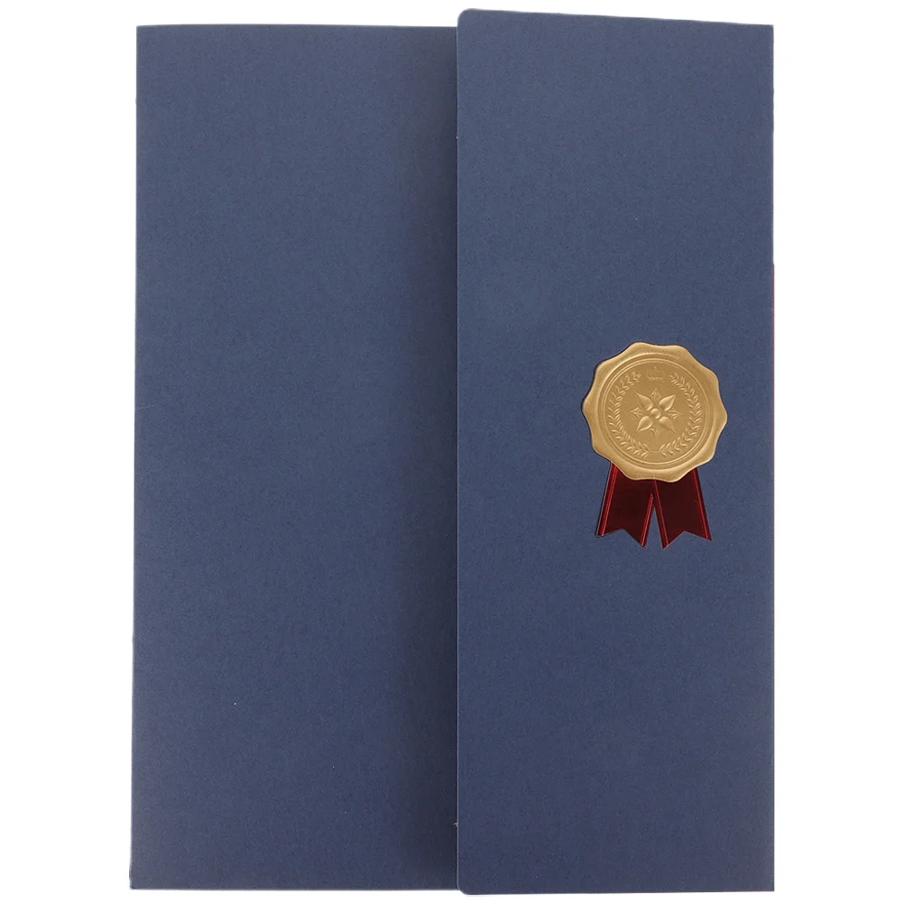 Multi-use Honor Certificate Cover Novelty Award Cover Creative Certificate Paper Cover Decor
Multi-use Honor Certificate Cover Novelty Award Cover Creative Certificate Paper Cover Decor