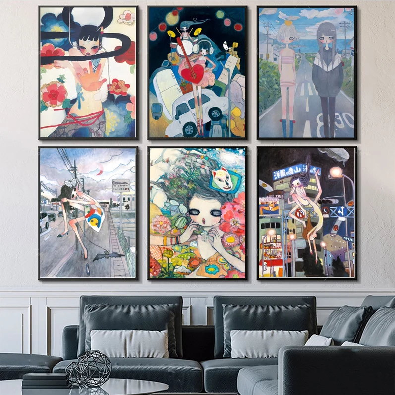 Aya Takano Classic Movie Poster Self-adhesive Art Poster Whitepaper Prints Posters Artwork Aesthetic Art Wall Painting
Aya Takano Classic Movie Poster Self-adhesive Art Poster Whitepaper Prints Posters Artwork Aesthetic Art Wall Painting