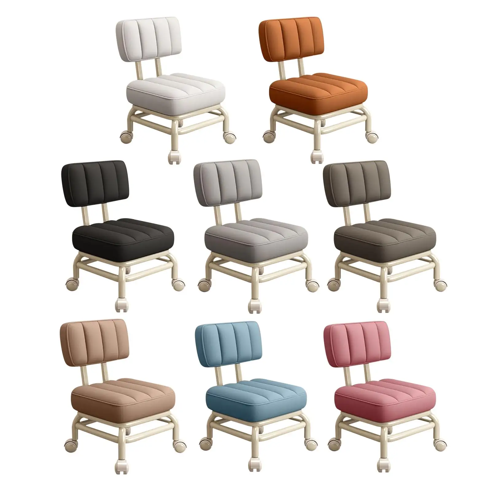 Rolling Stool Shoe Changing Makeup 360° Rotating with Wheels Multipurpose Pulley Stool for Library Office Salon
Rolling Stool Shoe Changing Makeup 360° Rotating with Wheels Multipurpose Pulley Stool for Library Office Salon