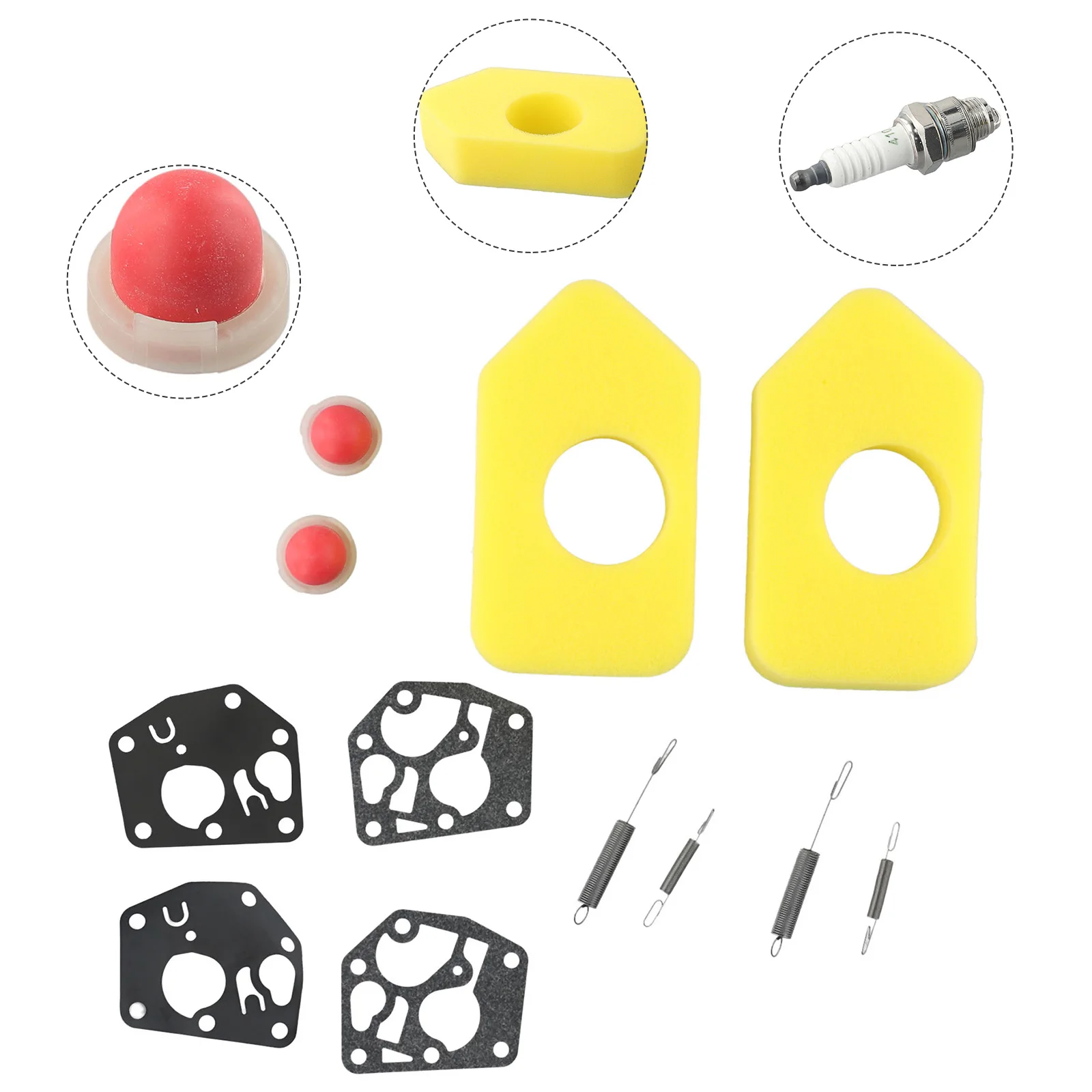 2 Set Lawn Mower Repair Kits Suitable Classic & Sprint Series Engines Garden Power Equipments Lawn Mower Accessories
2 Set Lawn Mower Repair Kits Suitable Classic & Sprint Series Engines Garden Power Equipments Lawn Mower Accessories