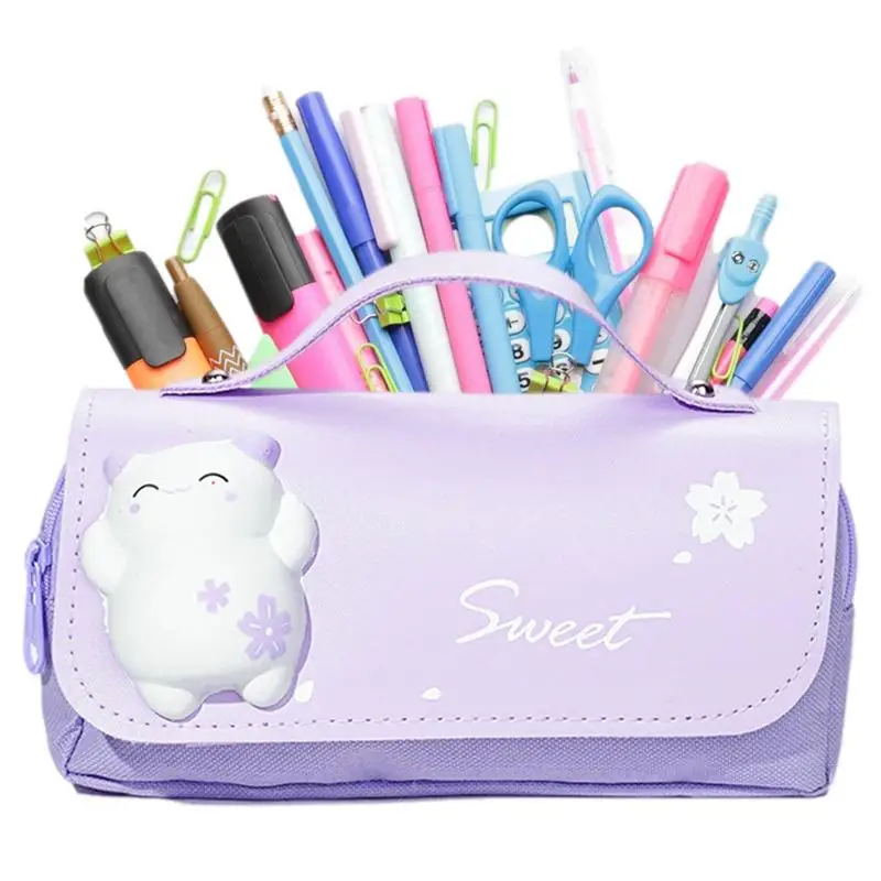Portable Pencil Case Pencil Box Cute Pencil Bag For Girls With Big Capacity Stationery Organizer Kids Pencil Pouches Portable
Portable Pencil Case Pencil Box Cute Pencil Bag For Girls With Big Capacity Stationery Organizer Kids Pencil Pouches Portable