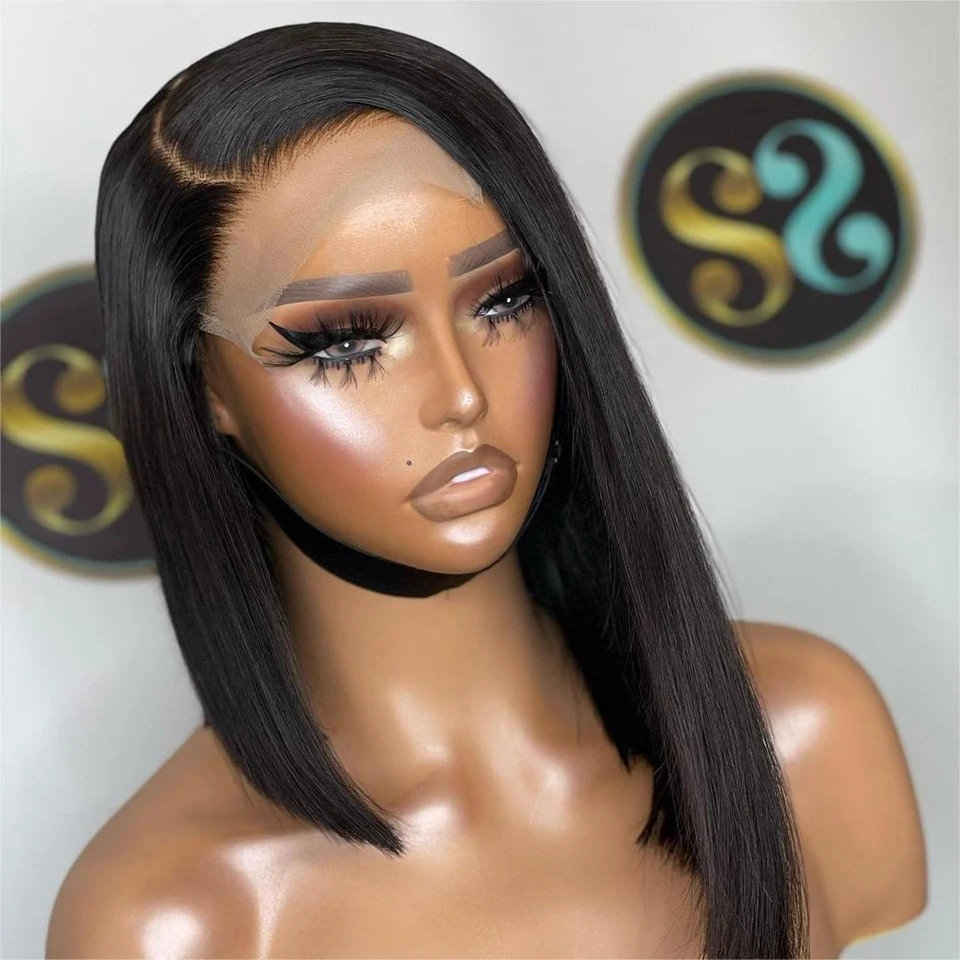 Side Part Lace Wigs for Women Human Hair Short Wig Pre Plucked Bone Straight 13x1 Bob Wigs Brazilian Perruque Cheveux Humains
Side Part Lace Wigs for Women Human Hair Short Wig Pre Plucked Bone Straight 13x1 Bob Wigs Brazilian Perruque Cheveux Humains