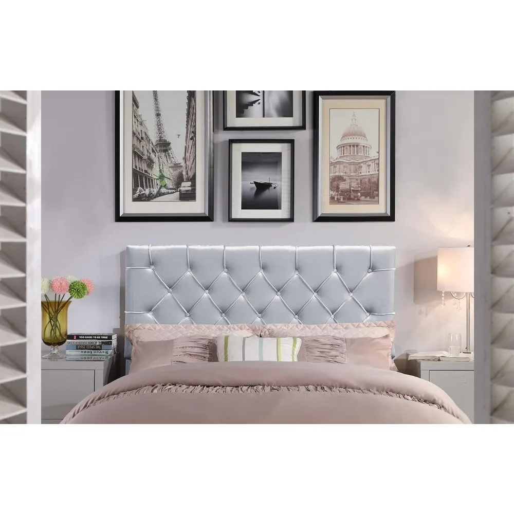 Headboard Velvet Upholstered Diamond Button Tufted Modern Transitional Double Bed Headboard Luxury Bed Headboards Panels Bedroom
Headboard Velvet Upholstered Diamond Button Tufted Modern Transitional Double Bed Headboard Luxury Bed Headboards Panels Bedroom