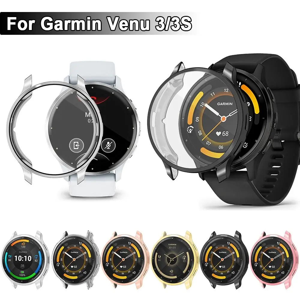 Full Cover TPU Case New Smart Bumper Protective Shell Soft Accessories Screen Protector for Garmin Venu 3/3S
Full Cover TPU Case New Smart Bumper Protective Shell Soft Accessories Screen Protector for Garmin Venu 3/3S