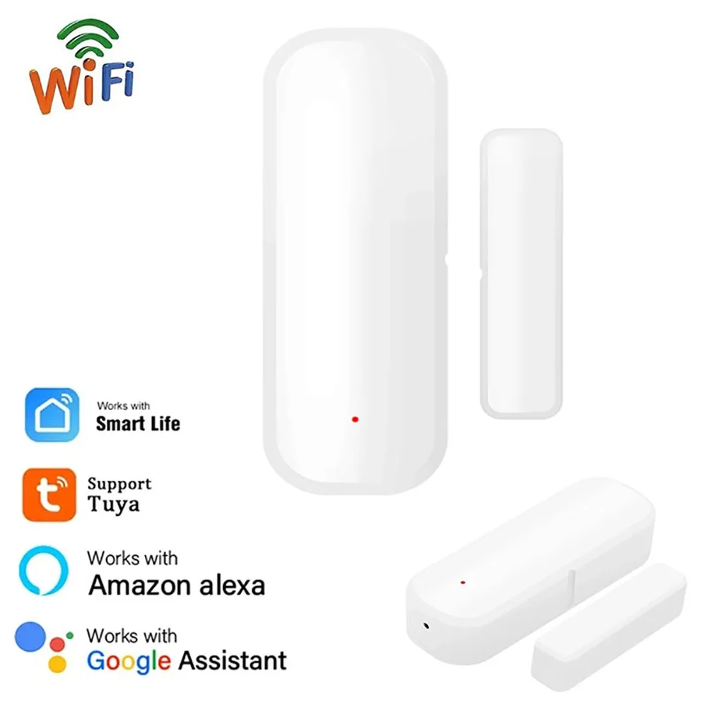 Tuya WiFi Smart Home Door & Window Sensor Home Security Wireless Door Open/Close Detector Smart Control via Alexa Google Home
Tuya WiFi Smart Home Door & Window Sensor Home Security Wireless Door Open/Close Detector Smart Control via Alexa Google Home