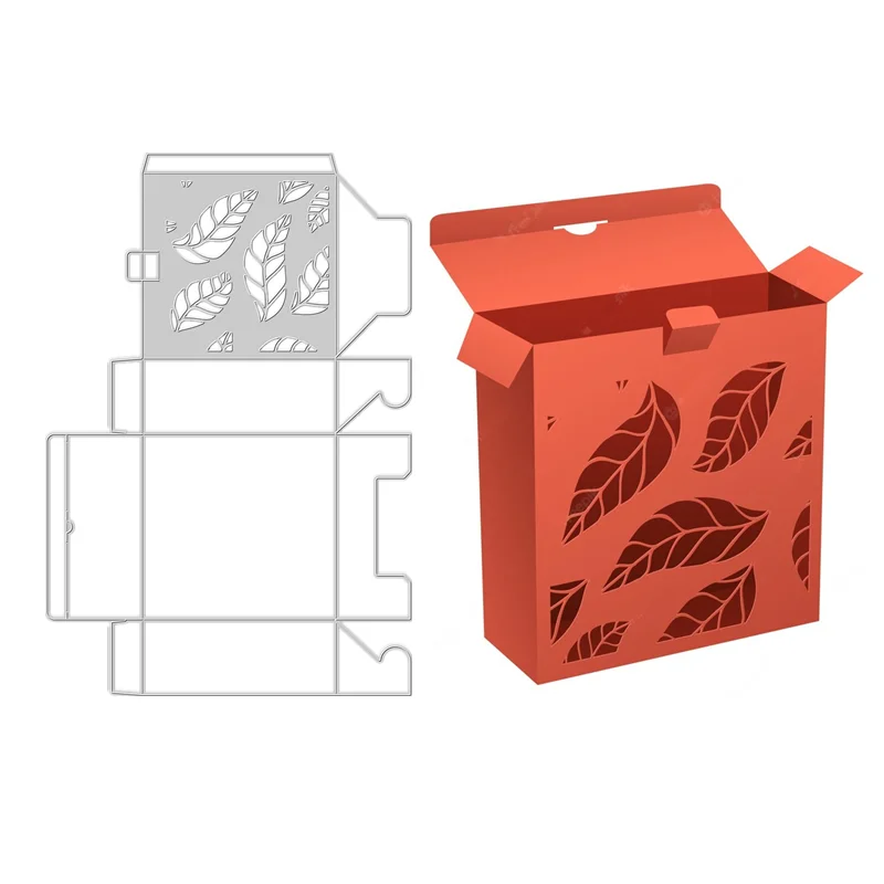 New 2023 Box with Leaf Pattern Mini 3D Box Metal Cutting Dies for Scrapbooking Paper Making Frame Card Craft Supplies
New 2023 Box with Leaf Pattern Mini 3D Box Metal Cutting Dies for Scrapbooking Paper Making Frame Card Craft Supplies