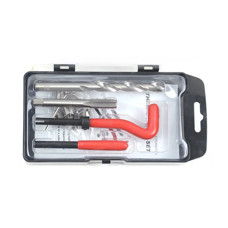 15-Piece Set Of Thread Sleeve Screw Hole Thread Repair Slide Screw Repair Hole Auto Repair Slide Tool Set Kit M10X1.5
15-Piece Set Of Thread Sleeve Screw Hole Thread Repair Slide Screw Repair Hole Auto Repair Slide Tool Set Kit M10X1.5
