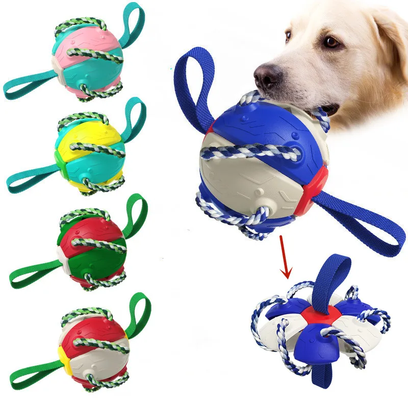 Pet Multifunctional Toy 14cm Indestructible Dog Ball Outdoor Flying Discs Interactive Puller Toy Massage Clean Teeth Chew Toy
Pet Multifunctional Toy 14cm Indestructible Dog Ball Outdoor Flying Discs Interactive Puller Toy Massage Clean Teeth Chew Toy
