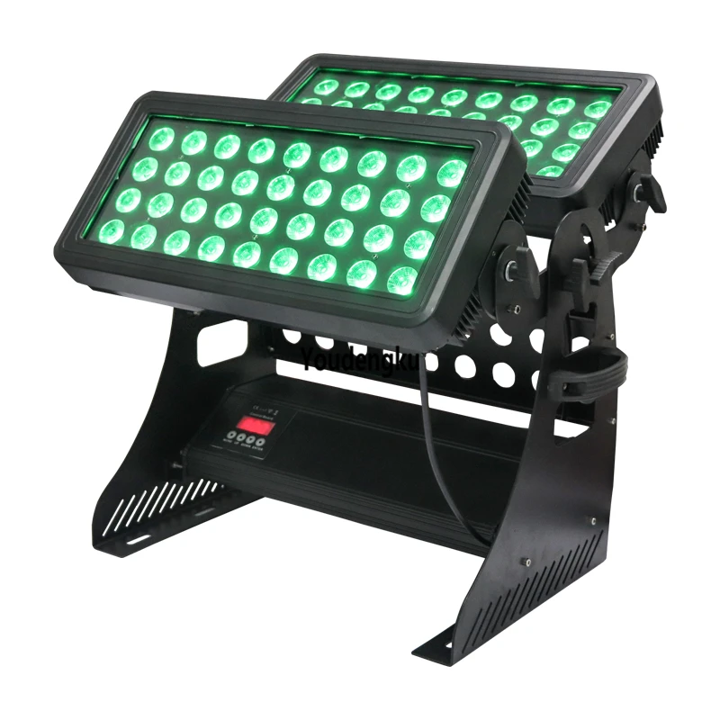 

4 pieces 72x10w led fluter dmx 4in1 10W rgbw led wall washer waterproof rgbw 4 in 1 led city color light