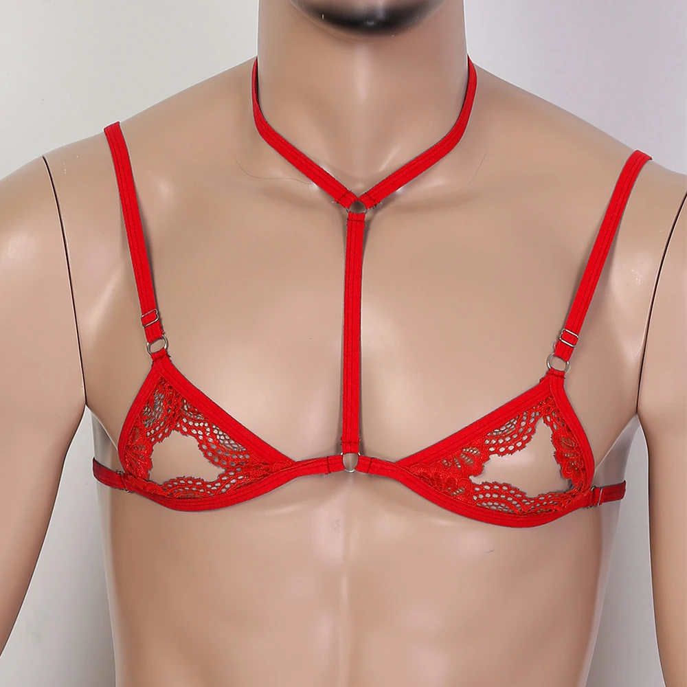 Gay Sexy Mini Bra Exotic Lingerie Open Bra Hole Hollow Out Bra Transsexuals Man Halter Neck Straps Lingerie Adjustable Underwear
Gay Sexy Mini Bra Exotic Lingerie Open Bra Hole Hollow Out Bra Transsexuals Man Halter Neck Straps Lingerie Adjustable Underwear