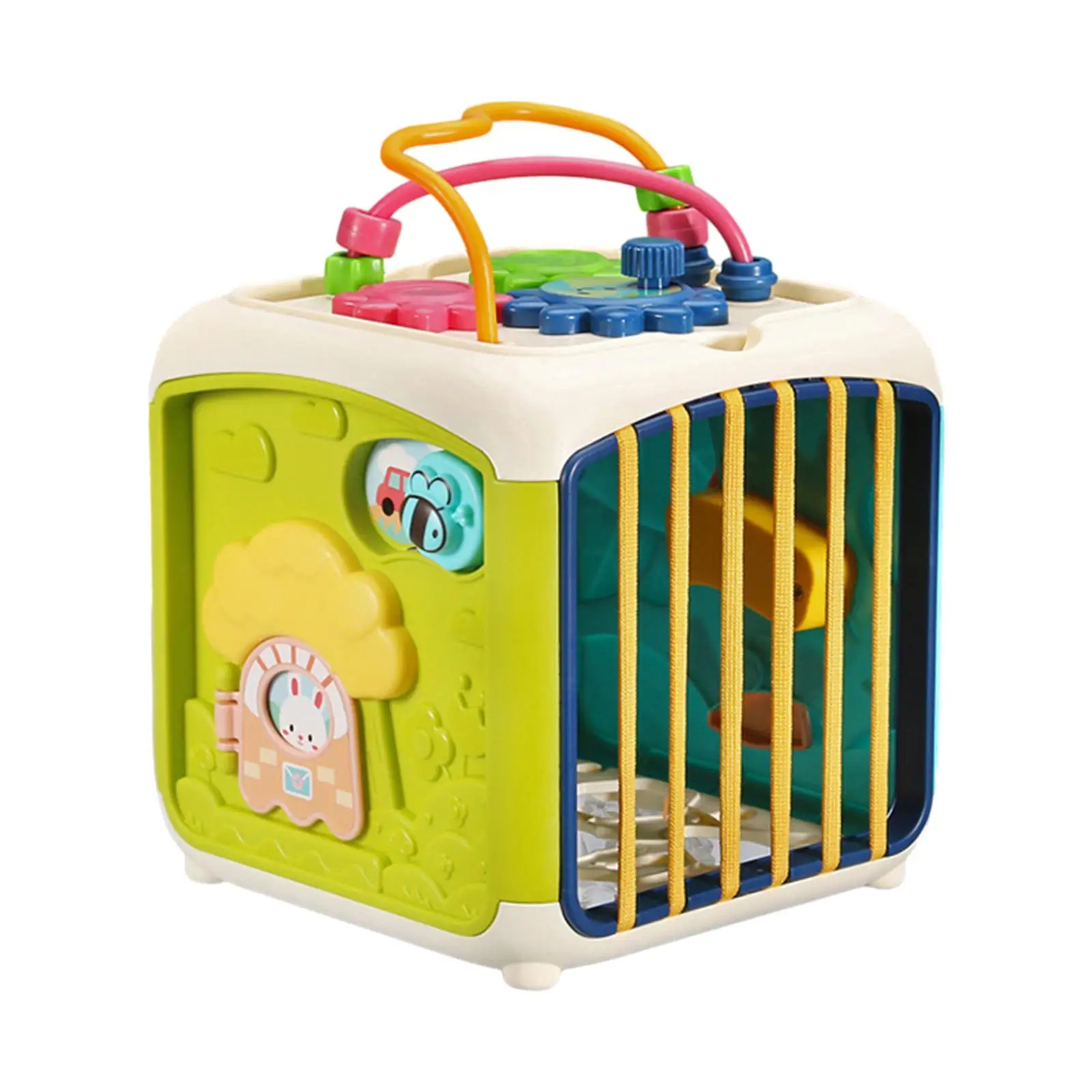 Montessori Activity Cube Toy Early Learning Toy Build Motor Skill for Birthday Gift Preschool Travel Toy Boys Girls Children
Montessori Activity Cube Toy Early Learning Toy Build Motor Skill for Birthday Gift Preschool Travel Toy Boys Girls Children
