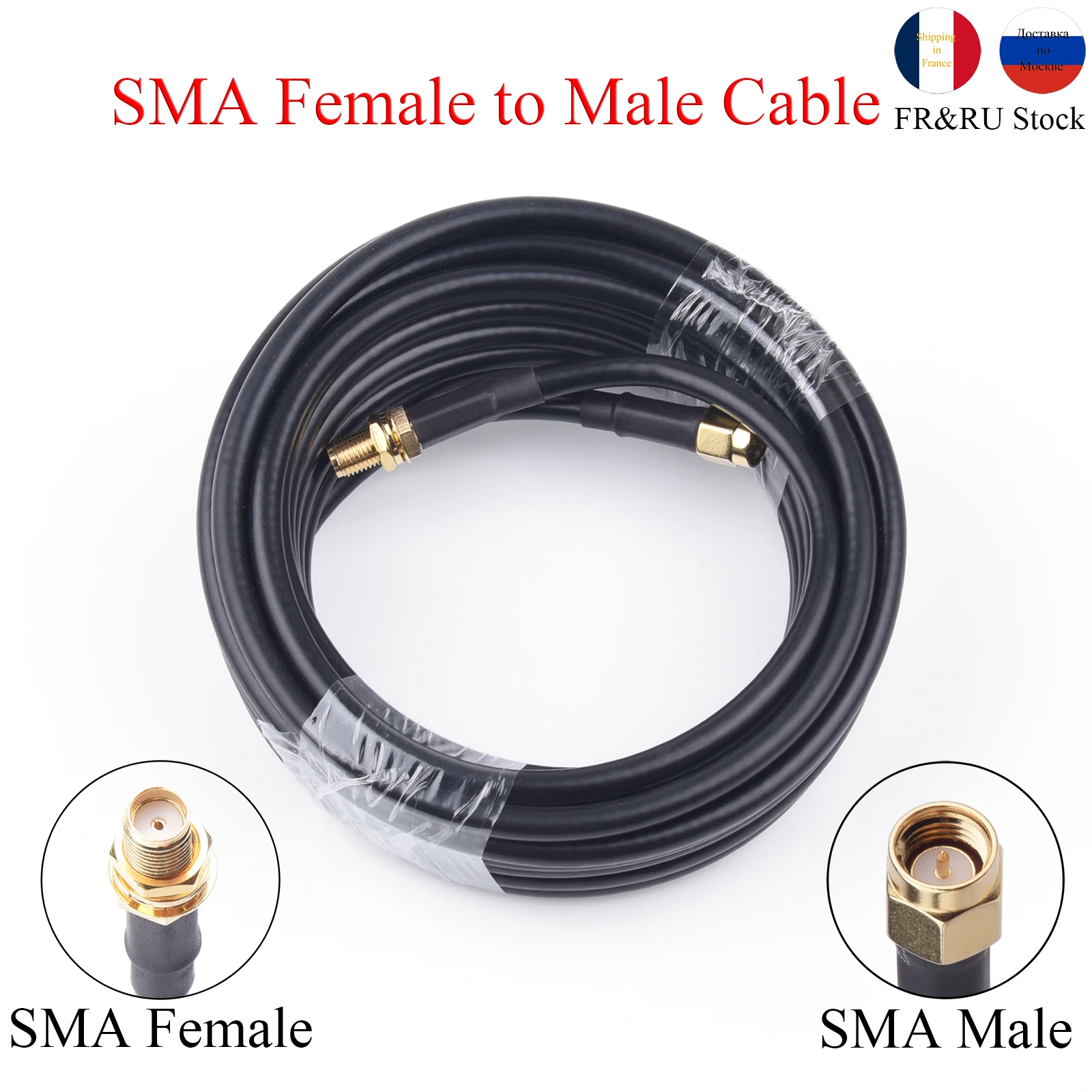 1-20M RG58/50-3 RF Coaxial Cable SMA Female to Male Wire Radio Extension For 4G LTE Cellular Amplifier Signal Booster Antenna
1-20M RG58/50-3 RF Coaxial Cable SMA Female to Male Wire Radio Extension For 4G LTE Cellular Amplifier Signal Booster Antenna