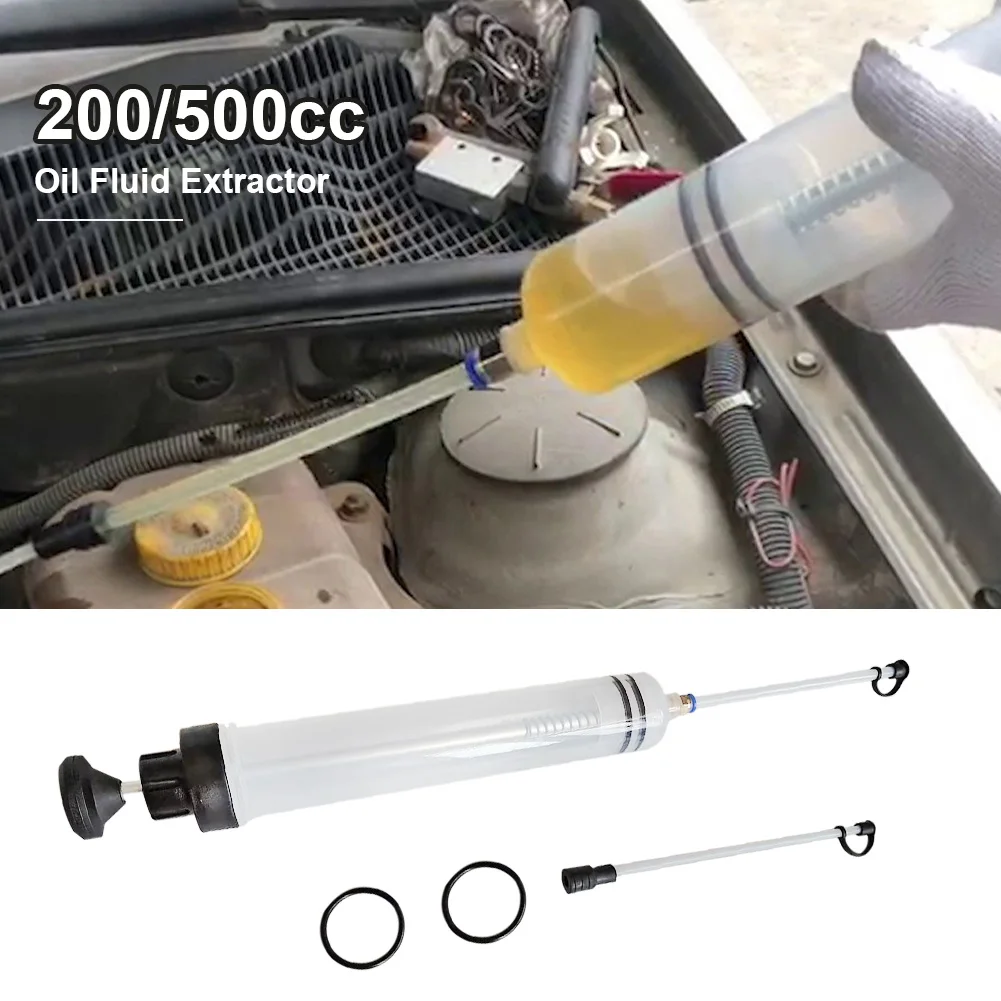200/500ML Manual Car Oil Fluid Extractor Automotive Fuel Brake Liquid Extraction Transfer Filling Syringe Oil Pump Car Supplies
200/500ML Manual Car Oil Fluid Extractor Automotive Fuel Brake Liquid Extraction Transfer Filling Syringe Oil Pump Car Supplies