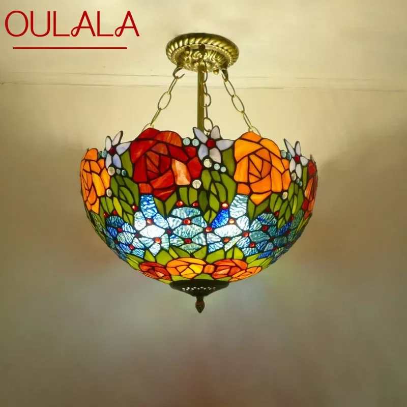 Европейская винтажная люстра OULALA Тиффани для ресторана спальни Кофейни бара виллы коридора цветная стеклянная Подвесная лампа
Европейская винтажная люстра OULALA Тиффани для ресторана спальни Кофейни бара виллы коридора цветная стеклянная Подвесная лампа