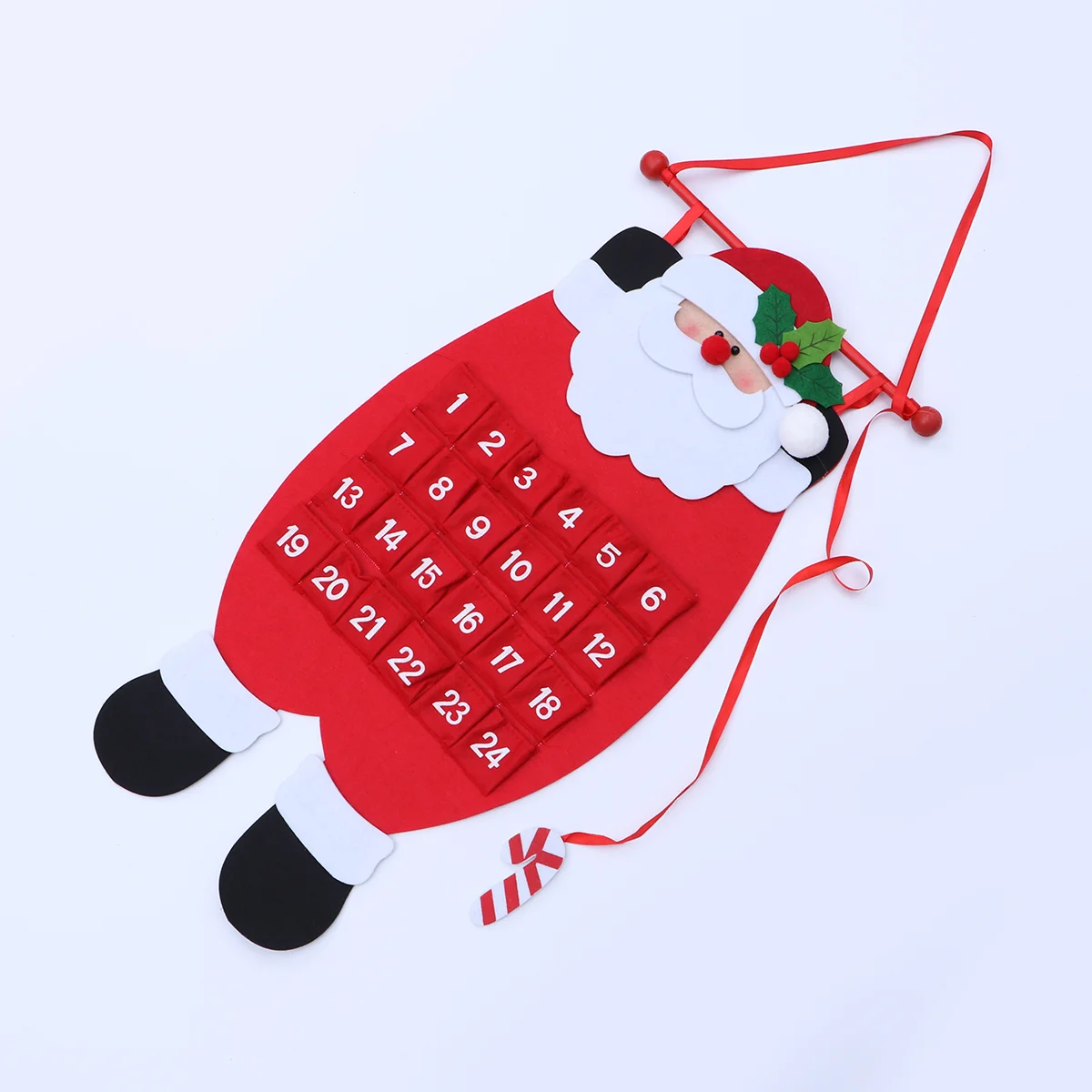 Christmas Countdown Calendar Ornament Santa Advent Calendar Christmas Tree Ornaments 24 Days Countdown for Xmas Holiday Door 
Christmas Countdown Calendar Ornament Santa Advent Calendar Christmas Tree Ornaments 24 Days Countdown for Xmas Holiday Door