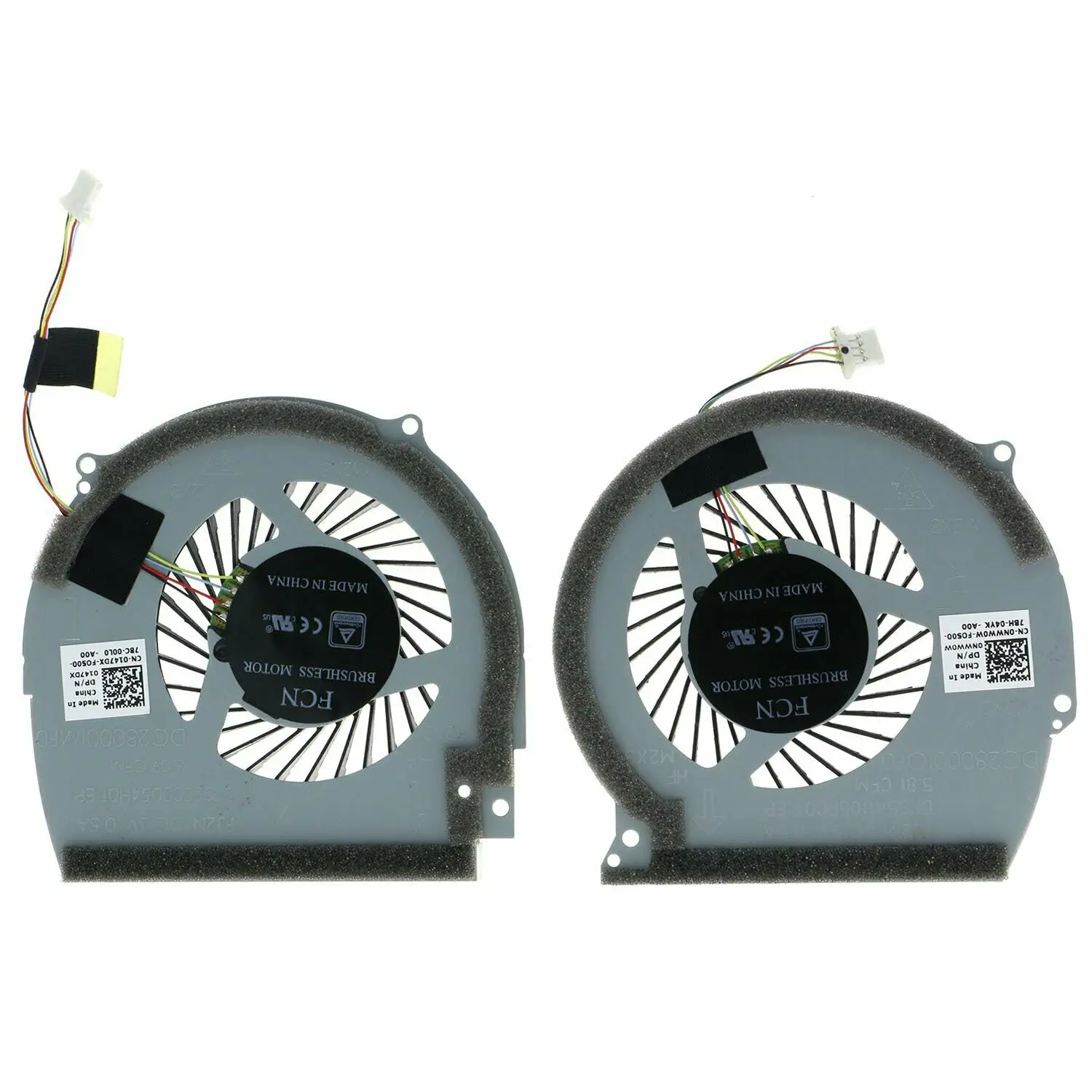 NEW CPU&GPU Cooling Fan For Dell Inspiron 15 7566 7567 0NWW0W 0147DX 4 PIN DC 5V
NEW CPU&GPU Cooling Fan For Dell Inspiron 15 7566 7567 0NWW0W 0147DX 4 PIN DC 5V