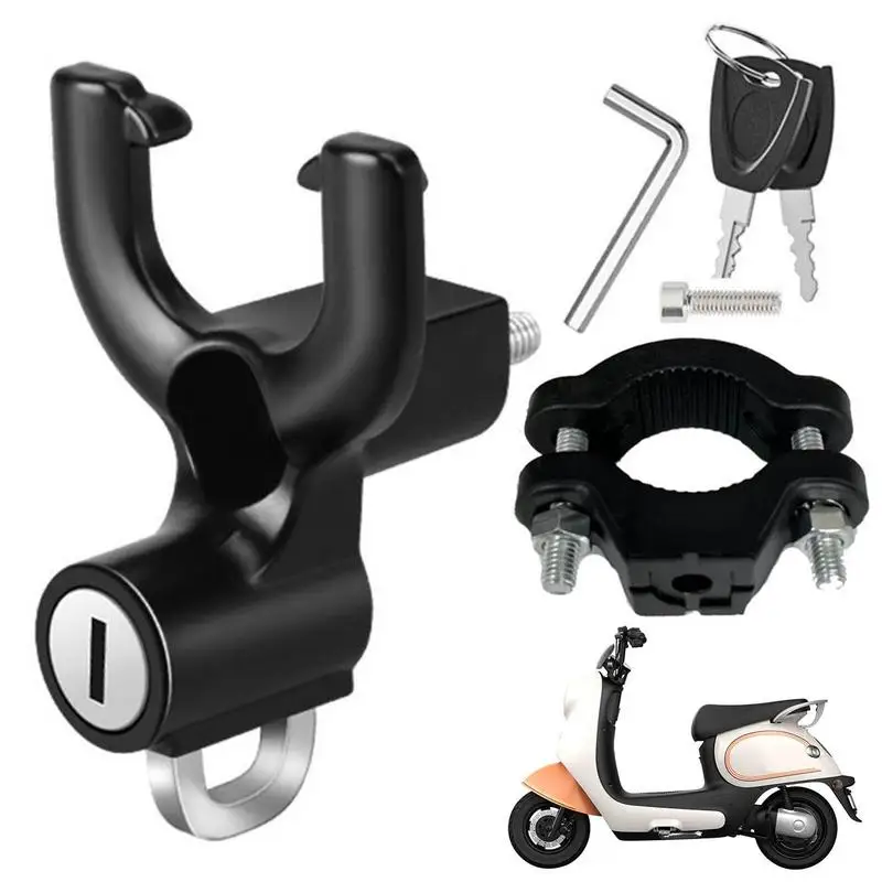 Motorcycle Helmets Lock Aluminum Alloy Motorbike Helmets Lock Hangings Hook 2 In 1 Tamper-Proof Bike Helmets Security Metal Lock
Motorcycle Helmets Lock Aluminum Alloy Motorbike Helmets Lock Hangings Hook 2 In 1 Tamper-Proof Bike Helmets Security Metal Lock