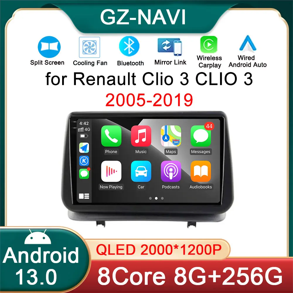 Car Radio Android 13 for Renault Clio 3 CLIO 3 2005-2014 5G WIFI Multimedia Player GPS Navigation Auto Carplay Stereo NO DVD
Car Radio Android 13 for Renault Clio 3 CLIO 3 2005-2014 5G WIFI Multimedia Player GPS Navigation Auto Carplay Stereo NO DVD